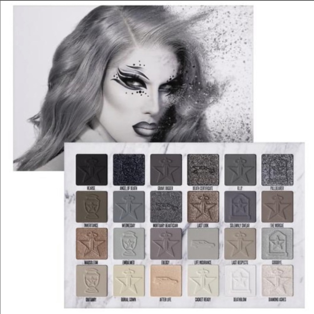 BNIB SOLD OUT Jeffree Star “Cremated” Eye Pallet🖤
